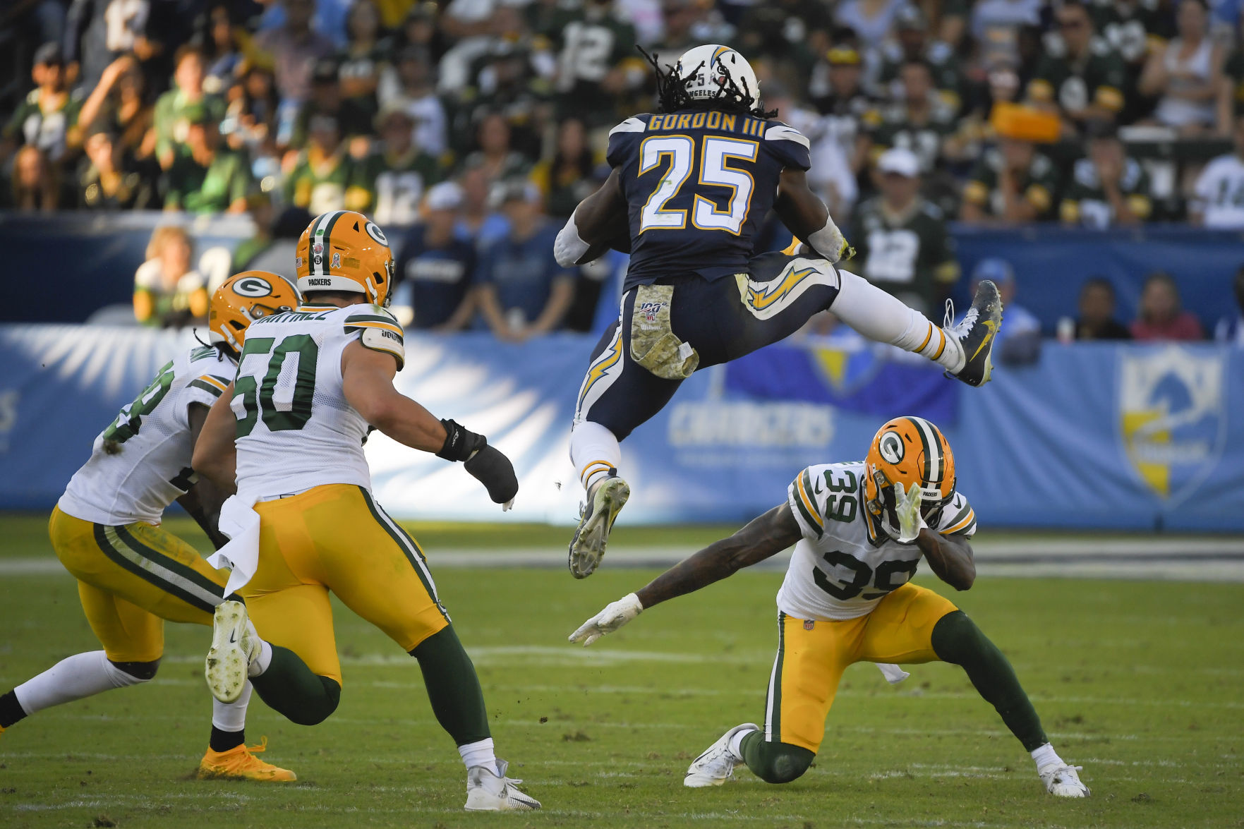 Chargers 26, Packers 11
